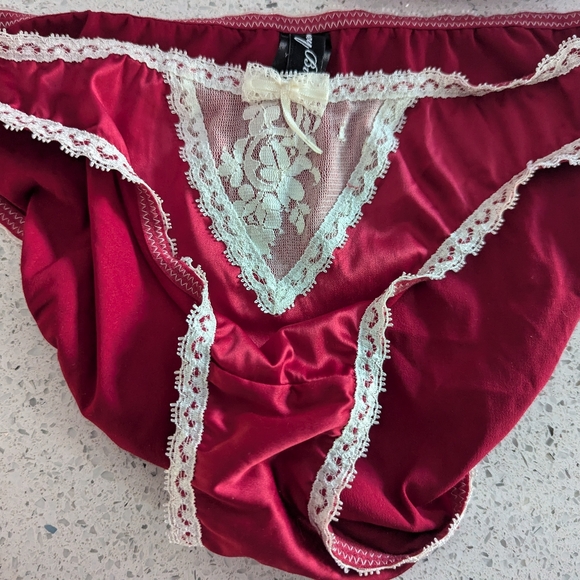 Rare Vintage Honey Birdette Mon Cherie Bra and bottoms set 32C/S - Picture 3 of 9